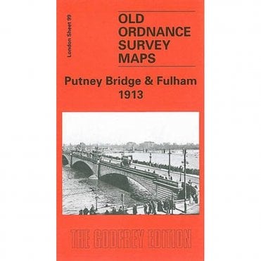 Putney Bridge & Fulham 1913 (London Sheet 99.3) - Old OS Maps