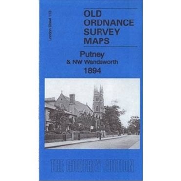 Putney & NW Wandsworth 1894 (London Sheet 113.2) - Old OS Maps