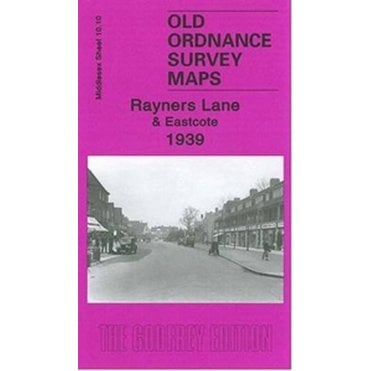 Rayners Lane & Eastcote 1939 (Middlesex Sheet 10.10) - Old OS Maps