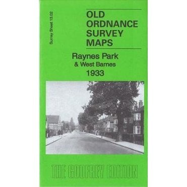 Raynes Park & West Barnes 1933 (Surrey Sheet 13.02) - Old OS Maps
