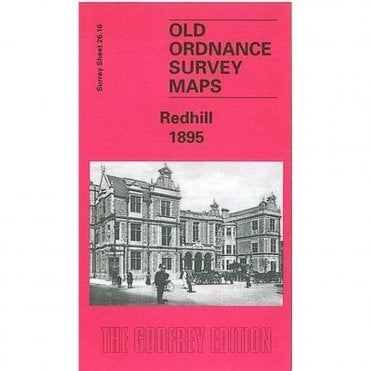 Redhill 1895 (Surrey Sheet 26.16) - Old OS Maps