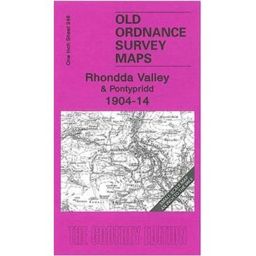 Rhondda Valley & Pontypridd 1904-14 (Inch To The Mile Sheet 248) - Old OS Maps