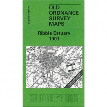 Ribble Estuary 1901 (Inch To The Mile Sheet 75) - Old OS Maps