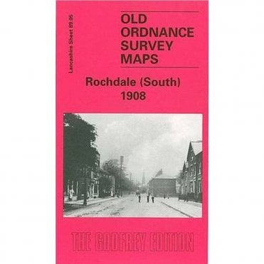Rochdale (South) 1908 (Lancashire Sheet 89.05) - Old OS Maps