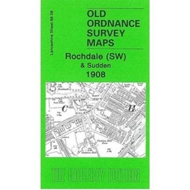 Rochdale (South-West) & Sudden 1908 (Lancashire Sheet 88.08) - Old OS Maps
