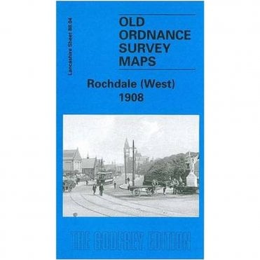 Rochdale (West) 1908 (Lancashire Sheet 88.04) - Old OS Maps