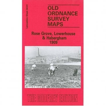 Rose Grove 1909 (Lancashire Sheet 64.01) - Old OS Maps