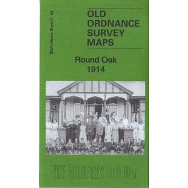 Round Oak 1914 (Staffordshire Sheet 71.03b) - Old OS Maps