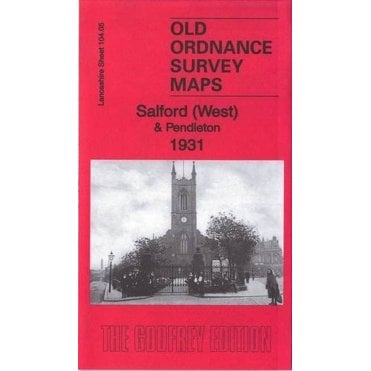 Salford West & Pendleton 1931 (Lancashire Sheet 104.05c) - Old OS Maps