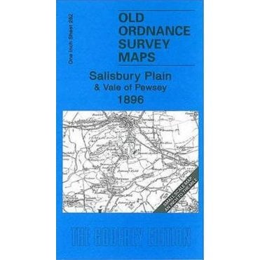 Salisbury Plain & Vale of Pewsey 1896 (Inch To The Mile Sheet 282) - Old OS Maps