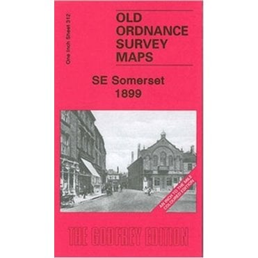 SE Somerset 1899 - Coloured Edition (Inch To The Mile Sheet 312) - Old OS Maps