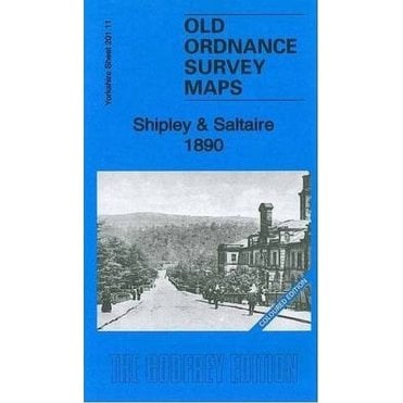 Shipley & Saltaire 1890 (Coloured Edition) (Yorkshire Sheet 201.11a) - Old OS Maps