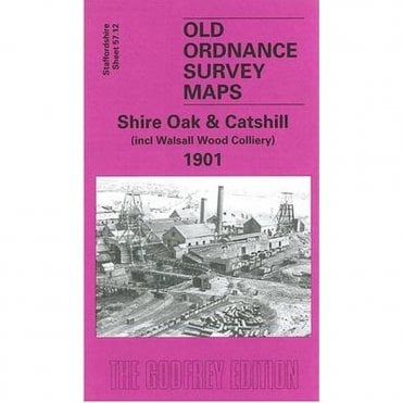 Shire Oak & Catshill 1901 (Staffordshire Sheet 57.12) - Old OS Maps