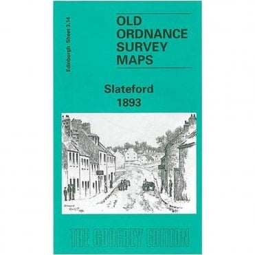 Slateford 1893 (Edinburgh Sheet 3.14) - Old OS Maps