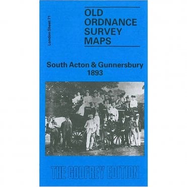 South Acton & Gunnersbury 1893 (London Sheet 71.1) - Old OS Maps
