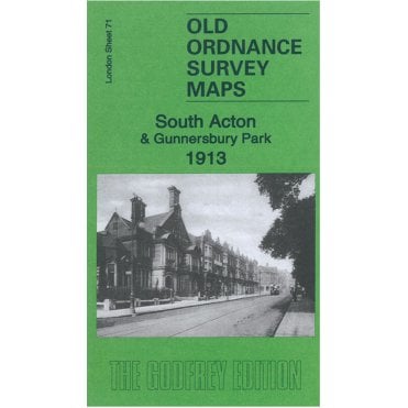 South Acton & Gunnersbury Park 1913 (London Sheet 71.2) - Old OS Maps