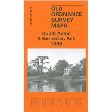 South Acton & Gunnersbury Park 1935 (London Sheet 71.3) - Old OS Maps