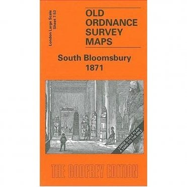 South Bloomsbury 1871 (London Large Scale Sheet 7.53) - Old OS Maps