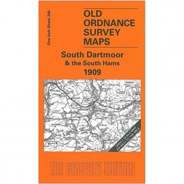 South Dartmoor & the South Hams 1909 (Inch To The Mile Sheet 349) - Old OS Maps