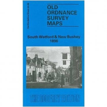 South Watford & New Bushey 1896 (Hertfordshire Sheet 44.06) - Old OS Maps