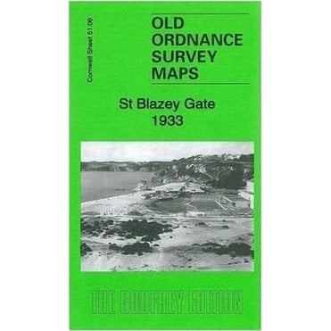 St Blazey Gate 1933 (Cornwall Sheet 51.06) - Old OS Maps