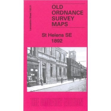 St Helens (South-East) 1892 (Lancashire Sheet 108.01a) - Old OS Maps