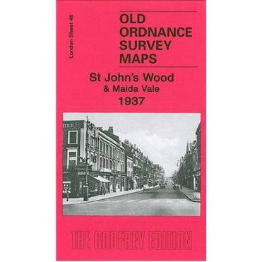 St John's Wood & Maida Vale 1937 (London Sheet 48.4) - Old OS Maps