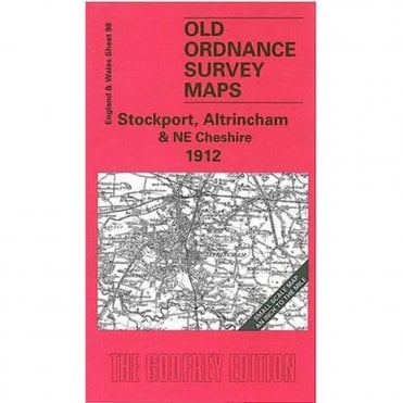Stockport, Altrincham & NE Cheshire 1912 (Inch To The Mile Sheet 98) - Old OS Maps