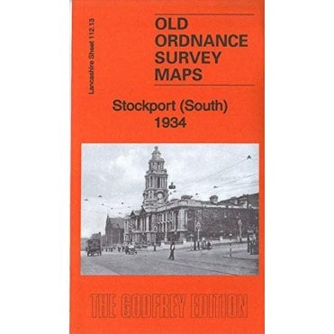 Stockport (South) 1934 (Lancashire Sheet 112.13c) - Old OS Maps