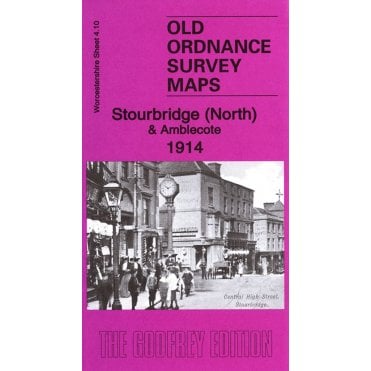 Stourbridge (North) & Amblecote 1914 (Worcestershire Sheet 4.10b) - Old OS Maps