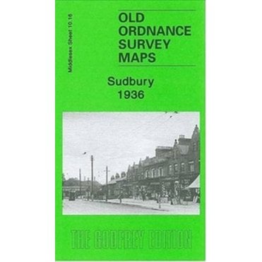 Sudbury 1936 (Middlesex Sheet 10.16) - Old OS Maps