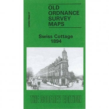 Swiss Cottage 1894 (London Sheet 37.2) - Old OS Maps