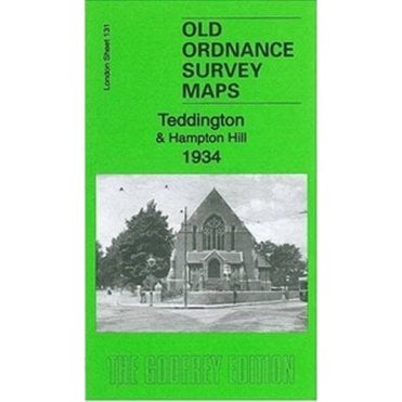 Teddington & Hampton Hill 1934 (London Sheet 131.4) - Old OS Maps