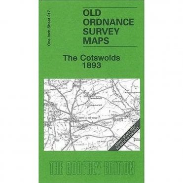 The Cotswolds 1893 (Inch To The Mile Sheet 217) - Old OS Maps