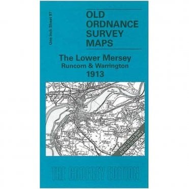 The Lower Mersey, Runcorn & Warrington 1913 (Inch To The Mile Sheet 97) - Old OS Maps