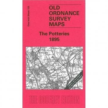 The Potteries 1895 (Inch To The Mile Sheet 123) - Old OS Maps