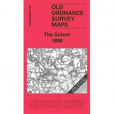 The Solent 1888 (Inch To The Mile Sheet 330) - Old OS Maps