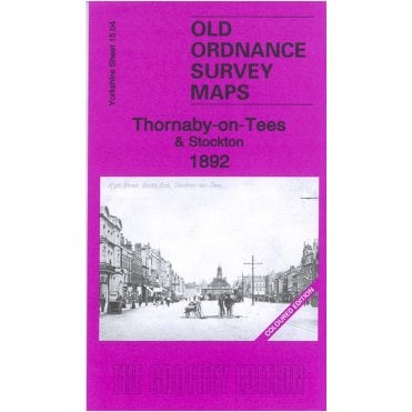 Thornaby-on-Tees & Stockton 1892 (Coloured Edition) (Yorkshire Sheet 15.04) - Old OS Maps