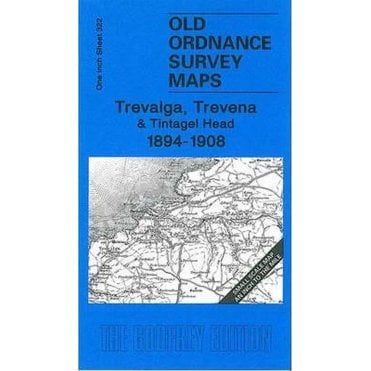 Trevalga, Trevena & Tintagel Head 1894-1908 (Inch To The Mile Sheet 322) - Old OS Maps