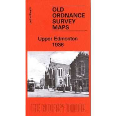 Upper Edmonton 1936 (London Sheet 3b) - Old OS Maps
