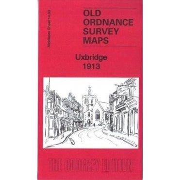Uxbridge 1913 (Middlesex Sheet 14.03b) - Old OS Maps