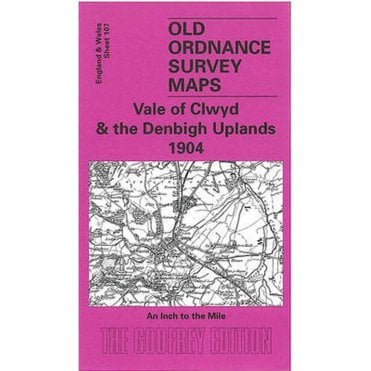 Vale of Clwyd & Denbigh Uplands 1904 (Inch To The Mile Sheet 107) - Old OS Maps