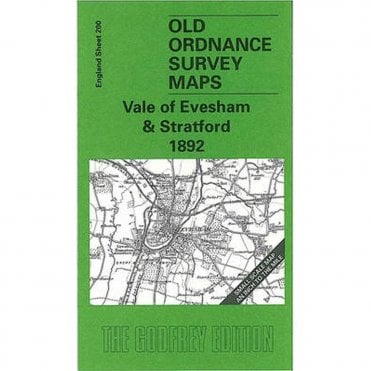 Vale of Evesham & Stratford 1892 (Inch To The Mile Sheet 200) - Old OS Maps