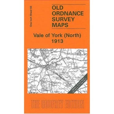 Vale of York (North) 1913 (Inch To The Mile Sheet 63) - Old OS Maps