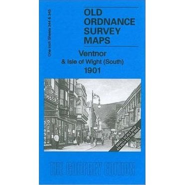 Ventnor & Isle of Wight (South) 1901 (Inch To The Mile Sheet 344/345) - Old OS Maps