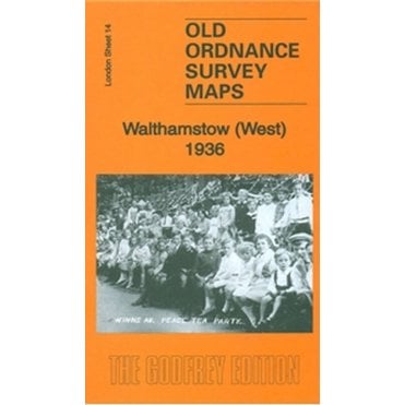 Walthamstow (West) 1936 (London Sheet 14.4) - Old OS Maps