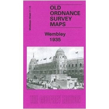 Wembley 1935 (Middlesex Sheet 11.13b) - Old OS Maps