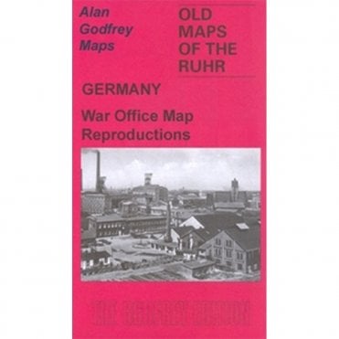 Werden, Kettwig & Villa Hügel 1944 (Ruhrgebiet Sheet 07) - Old OS Maps