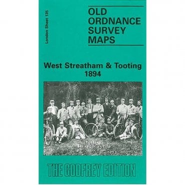 West Streatham & Tooting 1894 (London Sheet 135.2) - Old OS Maps
