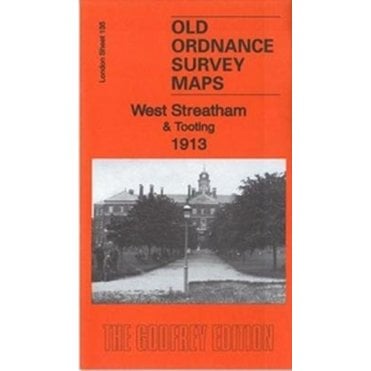 West Streatham & Tooting 1913 (London Sheet 135.3) - Old OS Maps